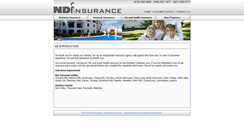 Desktop Screenshot of ndiinsuranceagency.com